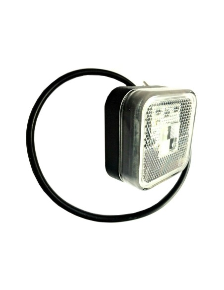 2x Weiß LED Umrissleuchte Begrenzungsleuchte Positionsleuchte E9 LKW PKW SET