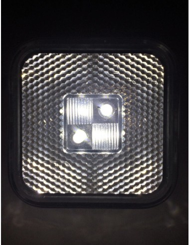 2x Weiß LED Umrissleuchte Begrenzungsleuchte Positionsleuchte E9 LKW PKW SET