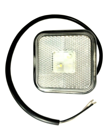 2x Weiß LED Umrissleuchte Begrenzungsleuchte Positionsleuchte E9 LKW PKW SET