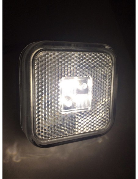 Weiß LED Umrissleuchte Begrenzungsleuchte Positionsleuchte E9 LKW PKW Anhänger