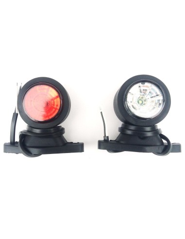 2x LED Begrenzungsleuchte Umrissleuchte 12 24V Seitenleuchte für Anhänger LKW