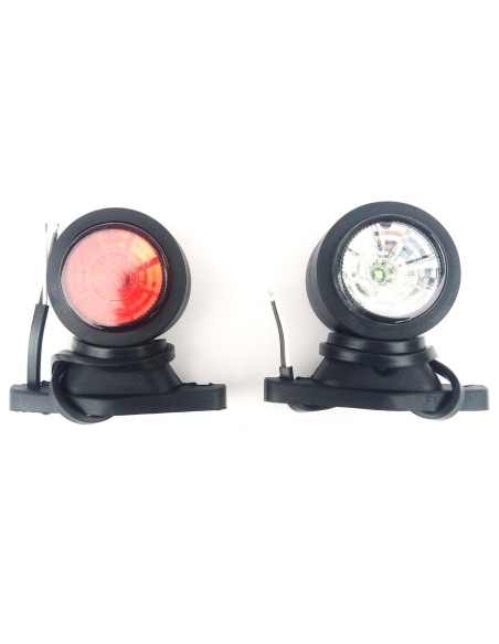 2x LED Begrenzungsleuchte Umrissleuchte 12 24V Seitenleuchte für Anhänger LKW