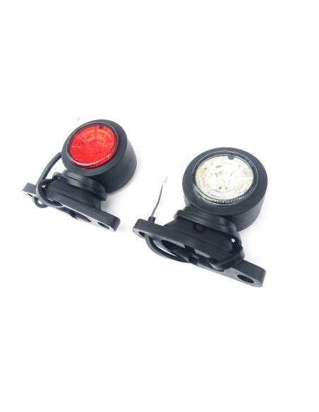 2x LED Begrenzungsleuchte Umrissleuchte 12 24V Seitenleuchte für Anhänger LKW