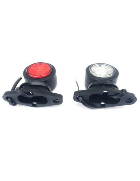 2x LED Begrenzungsleuchte Umrissleuchte 12 24V Seitenleuchte für Anhänger LKW