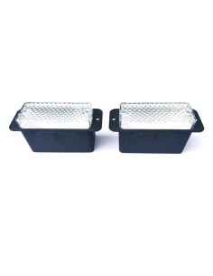 2x Rückfahrleuchte Rückfahrscheinwerfer 134x50x54,8 12V 24V Universal E20 SET