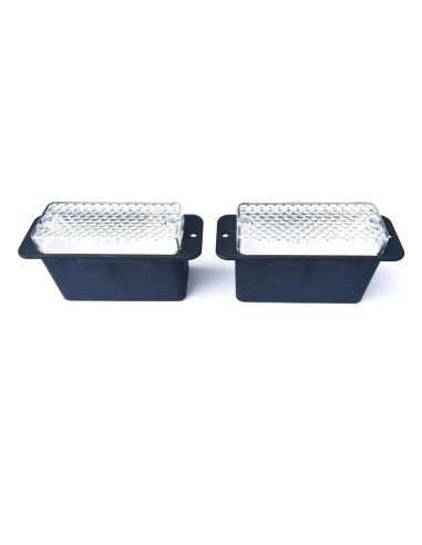 2x Rückfahrleuchte Rückfahrscheinwerfer 134x50x54,8 12V 24V Universal E20 SET