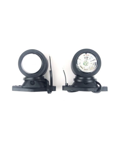 2x LED Begrenzungsleuchte Umrissleuchte 12 24V Seitenleuchte für Anhänger LKW