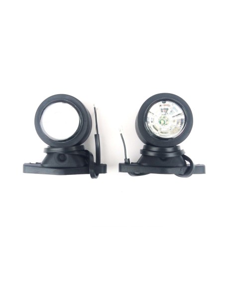 2x LED Begrenzungsleuchte Umrissleuchte 12 24V Seitenleuchte für Anhänger LKW
