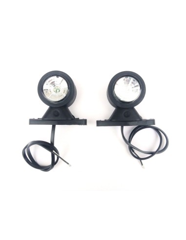 2x LED Begrenzungsleuchte Umrissleuchte 12 24V Seitenleuchte für Anhänger LKW
