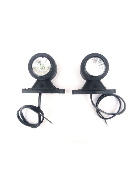 2x LED Begrenzungsleuchte Umrissleuchte 12 24V Seitenleuchte für Anhänger LKW