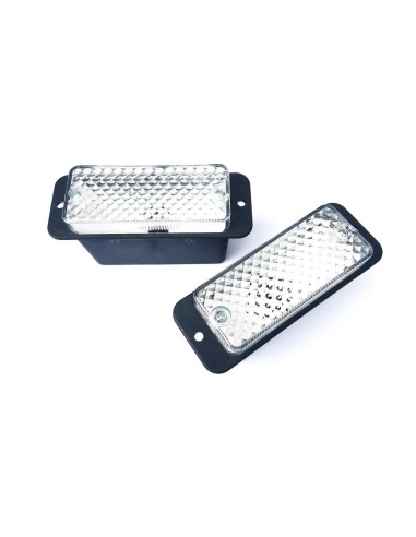 2x Rückfahrleuchte Rückfahrscheinwerfer 134x50x54,8 12V 24V Universal E20 SET