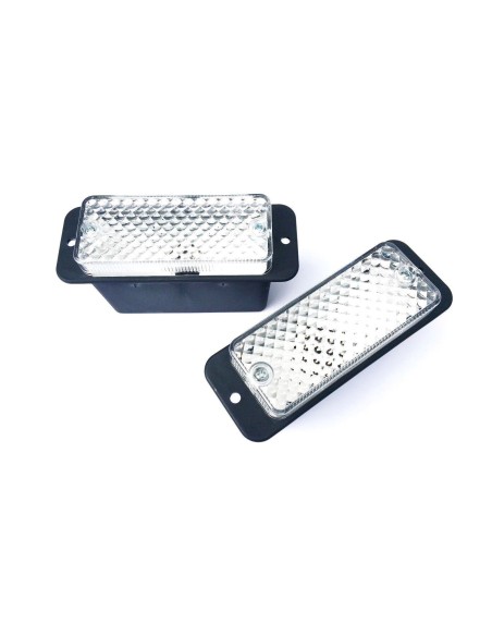 2x Rückfahrleuchte Rückfahrscheinwerfer 134x50x54,8 12V 24V Universal E20 SET