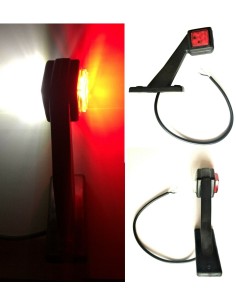LED Umrissleuchte Begrenzungsleuchte Anhänger Wohnwagen LKW 6 LEDs 12/24V links