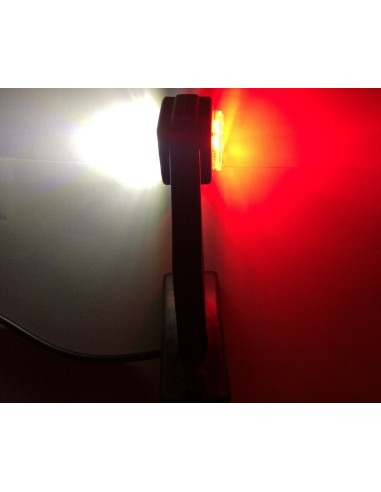 LED Umrissleuchte Begrenzungsleuchte Anhänger Wohnwagen LKW 6 LEDs 12/24V links