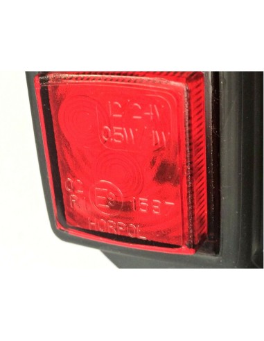 LED Umrissleuchte Begrenzungsleuchte Anhänger Wohnwagen LKW 6 LEDs 12/24V links