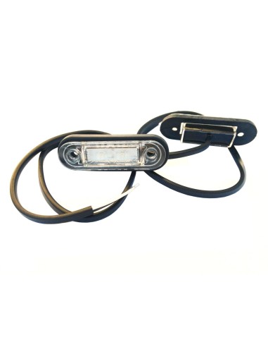 2x  LED  Umrissleuchte Gelb 78x18x22 Begrenzungsleuchte 12V 24V LKW Anhänger SET