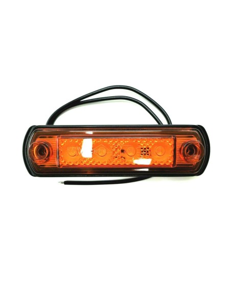 12x LED Umrissleuchte Begrenzungsleuchte Seitenleuchte gelb LKW PKW Anhänger