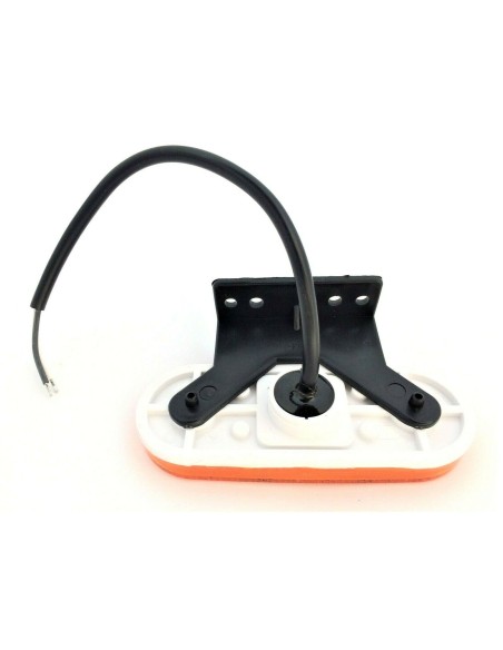 2x LED Begrenzungsleuchte 12/24V Umrissleuchte Anhänger LKW 114x63x40mm gelb SET