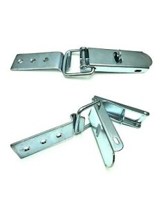 4x Exzenterverschluss Spannverschluss Bordwandverschluss m. Haken Anhänger 130mm 2