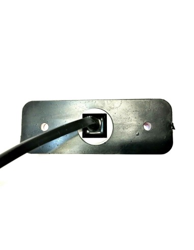 Weiß LED Begrenzungsleuchte 12V 24V Umrissleuchte Anhänger LKW 102x36x17 Kabel