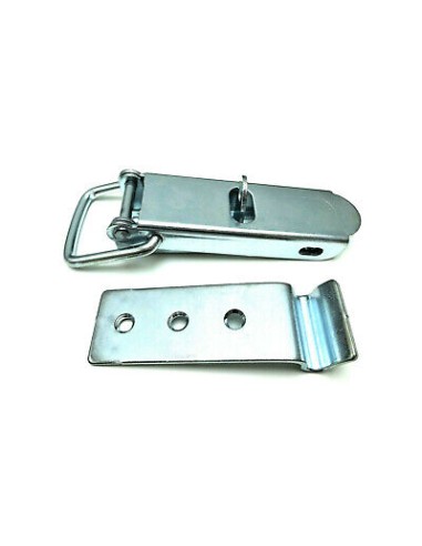 2x Exzenterverschluss Spannverschluss Bordwandverschluss m. Haken Anhänger 130mm