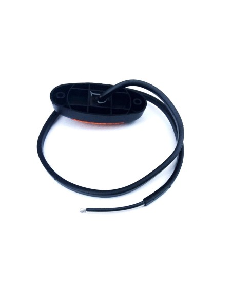 Gelb LED Begrenzungsleuchte Umrissleuchte 12V 24V 72x34x18 E9 für Anhänger LKW