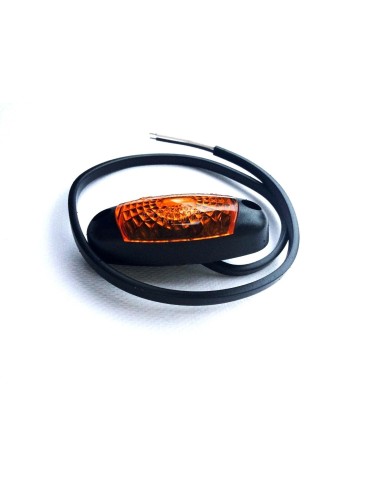 Gelb LED Begrenzungsleuchte Umrissleuchte 12V 24V 72x34x18 E9 für Anhänger LKW
