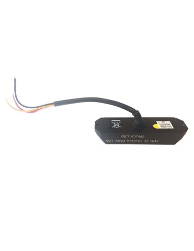 LED Frontblitzer Heckblitzer 4 LED 12V 24V 12W PKW LKW Baggeer R65 R10 E9 Orange