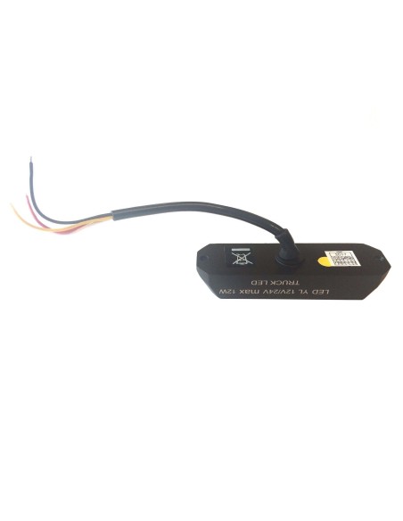 LED Frontblitzer Heckblitzer 4 LED 12V 24V 12W PKW LKW Baggeer R65 R10 E9 Orange