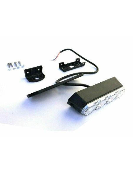 ROT LED Frontblitzer Heckblitzer Warnleuchte 12V 24V E9 PKW LKW R10 mit Dreieck