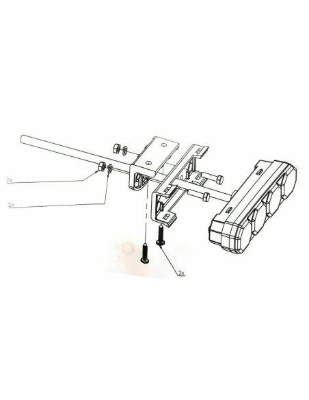 ROT LED Frontblitzer Heckblitzer Warnleuchte 12V 24V E9 PKW LKW R10 mit Dreieck