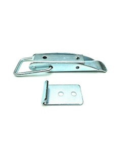 4x Exzenterverschluss Verschluss Bordwandverschluss mit Haken PKW Anhänger 90 mm