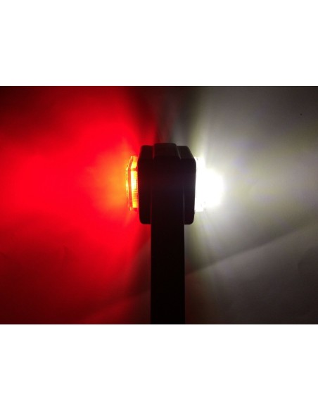 LED Begrenzungsleuchte Umrissleuchte 6 LEDs Anhänger Trailer LKW 12/24V  RECHTS
