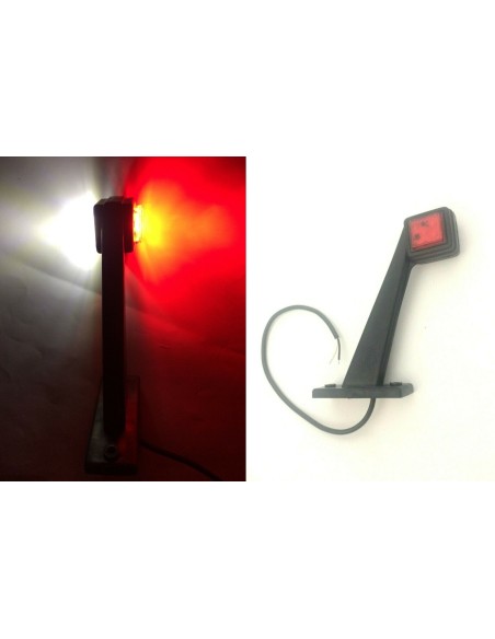 LED Begrenzungsleuchte Umrissleuchte 6 LEDs Anhänger Trailer LKW 12/24V  LINKS