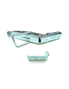 4x Exzenterverschluss Spannverschluss Bordwandverschluss Haken PKW Anhänger 90mm 2