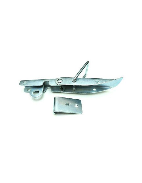 4x Exzenterverschluss Spannverschluss Bordwandverschluss Haken PKW Anhänger 90mm
