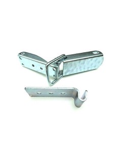 Exzenterverschluss Verschluss Bordwandverschluss mit Haken PKW Anhänger 93 mm 2