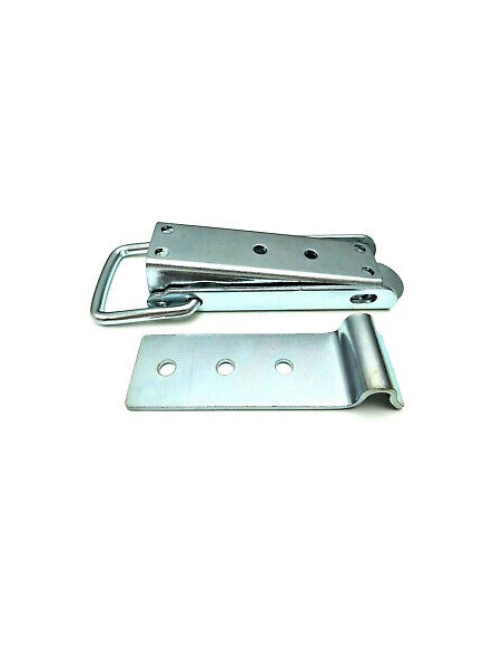 4x Exzenterverschluss Verschluss Bordwandverschluss mit Haken PKW Anhänger 130mm