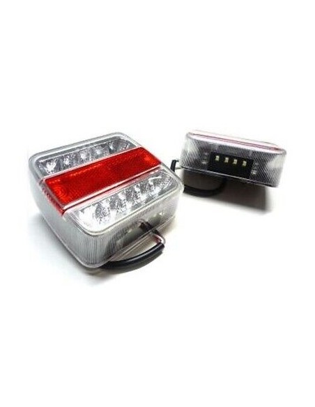 Lampe lt-70 weiss-rot LED