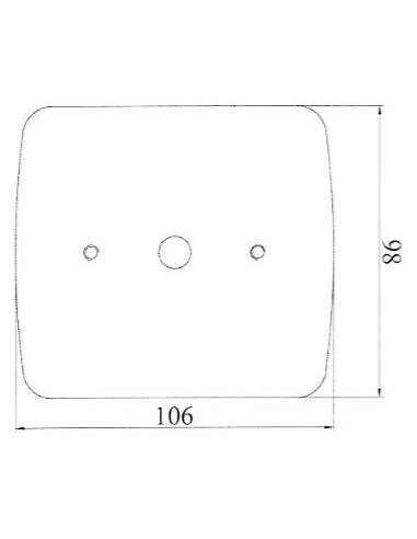 Lampe lt-70 weiss-rot LED