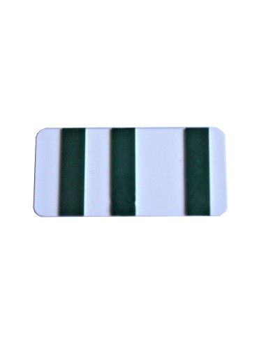 Rückstrahler weiß Reflektor 94x44x7 mm Selbstklebend Anhänger Katzenauge E20