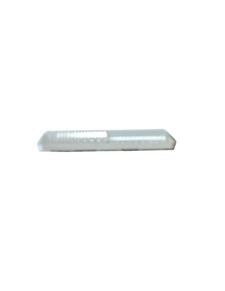 Rückstrahler weiß Reflektor 69x20x6 mm Selbstklebend Anhänger Trailer Katzenauge