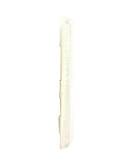2x Rückstrahler weiß Reflektor 94x44x7 mm Selbstklebend Anhänger Katzenauge SET