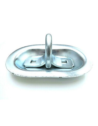 4x Einbau Zurrmulde mit D-Ring Zurrring  Zurröse 150x101 mm 2000 kg Anhänger SET