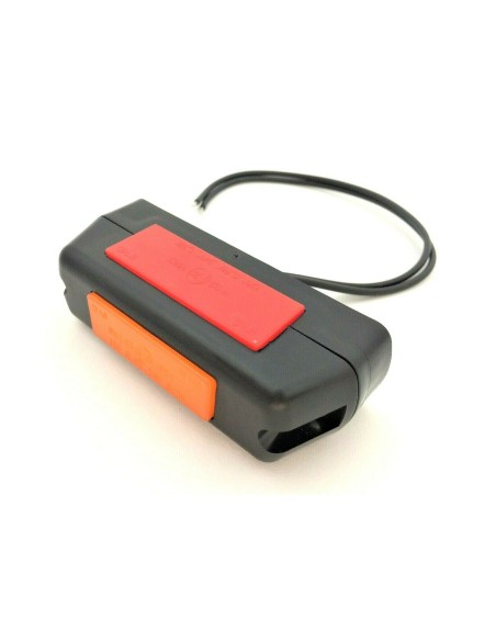 LED Umrissleuchte 90x25x35mm Anhänger LKW Trailer 12/24 V Weiß Rot Gelb m. Kabel