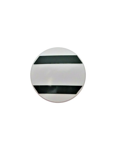 2x gelb rund Reflektor 78 mm Rückstrahler Katzenauge Selbstklebend Anhänger SET