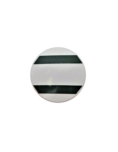 2x gelb rund Reflektor 78 mm Rückstrahler Katzenauge Selbstklebend Anhänger SET