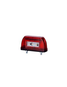 LTD 669 Kennzeichenleuchte Rot LED 12/24V
