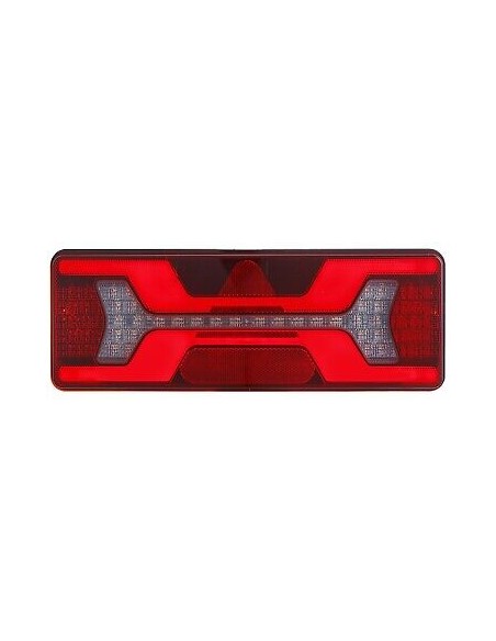 Lampa tylna KMR7 140LED 12/24V z trójkątem prawa