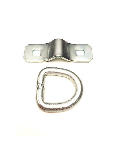 Zurrbügel Zurring Zurröse Öse Anhänger D-Ring Zurrpunkt Bodenzurring 2000 kg